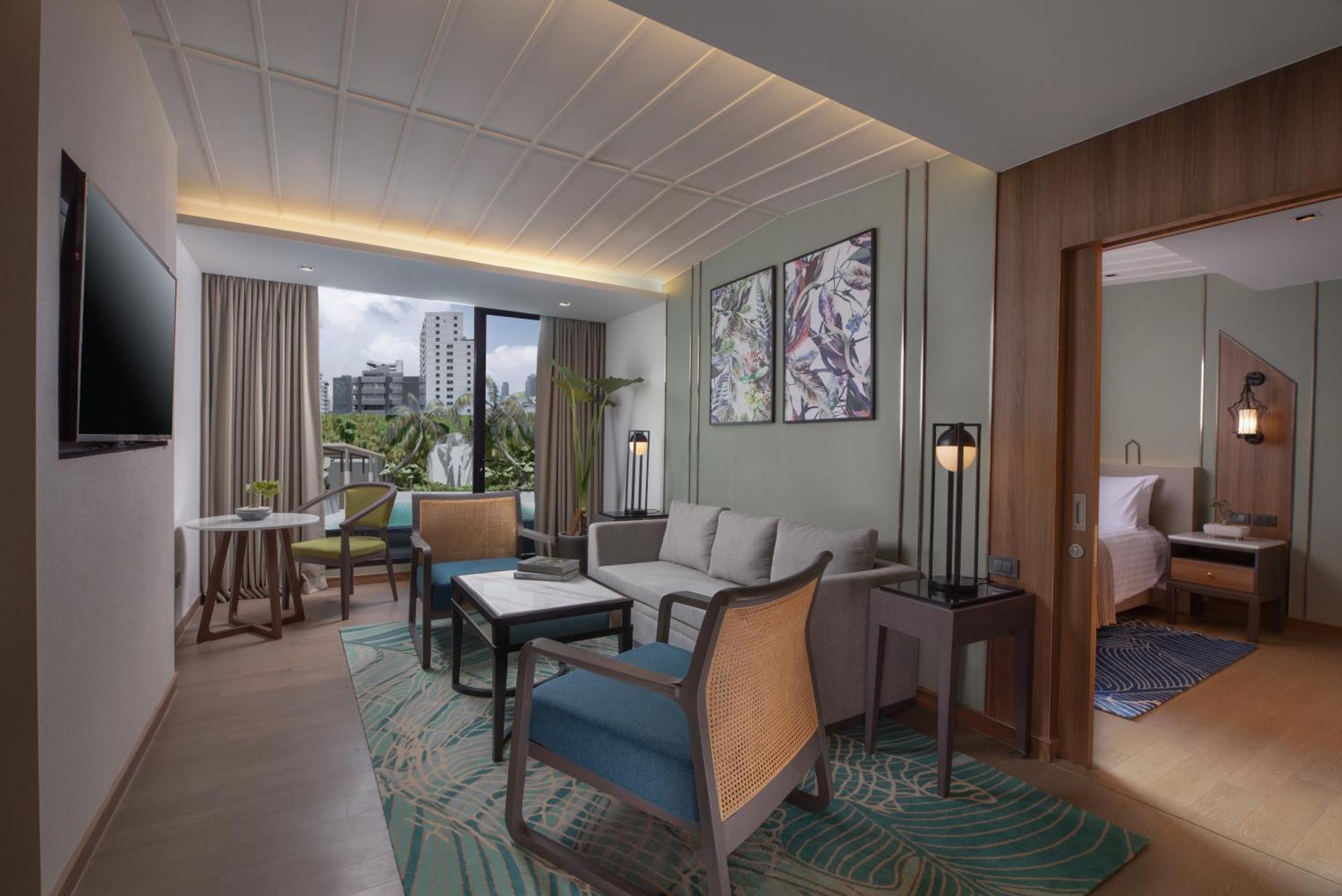 Nysa Hotel Bangkok Sukhumvit 11 Екстер'єр фото A suite at the hotel