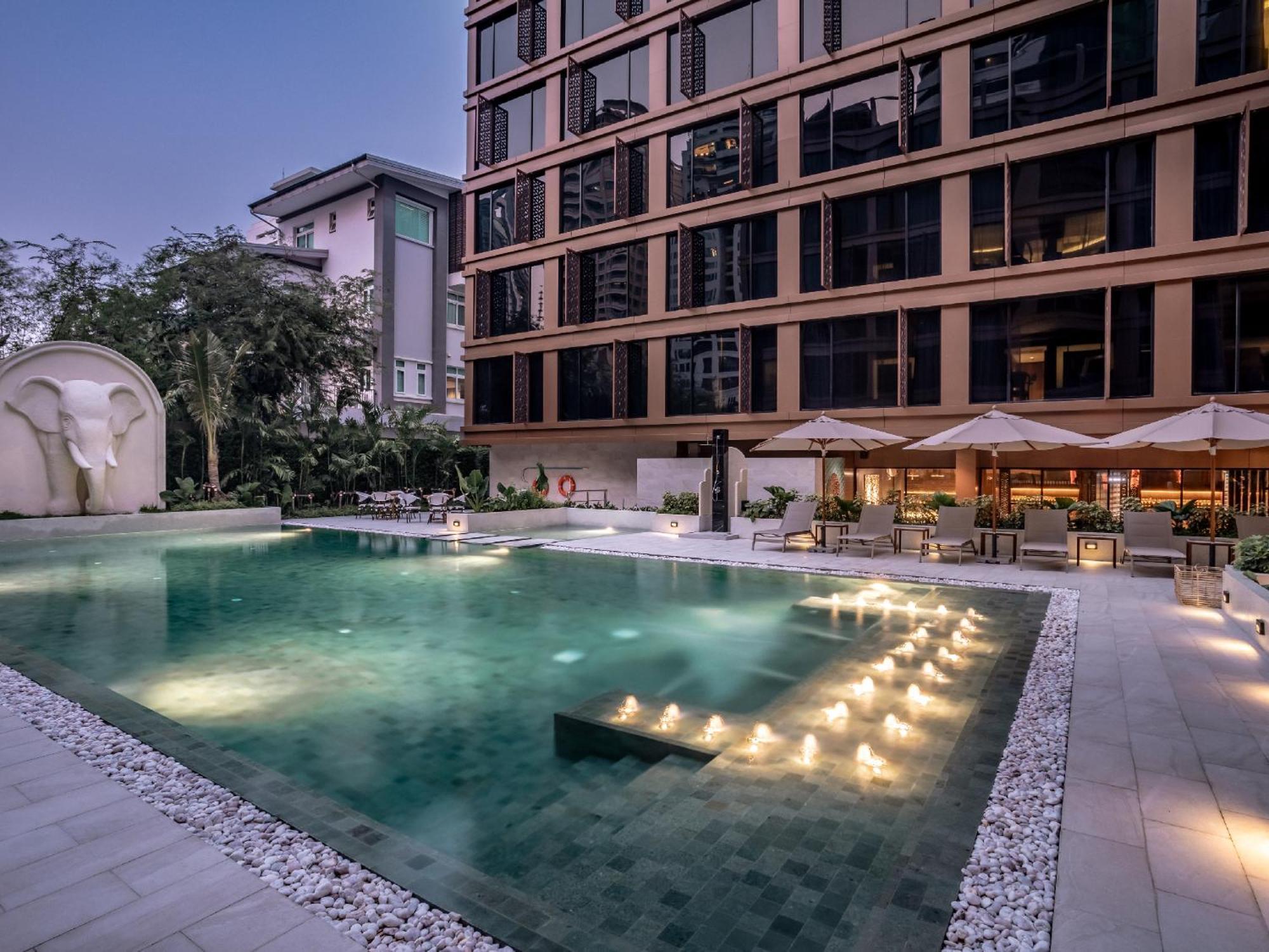 Nysa Hotel Bangkok Sukhumvit 11 Екстер'єр фото The hotel's pool